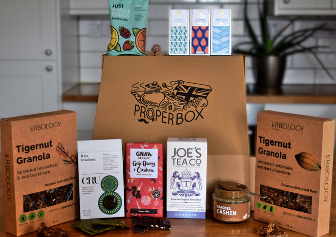 Find the best vegan, gluten-free hampers / food boxes